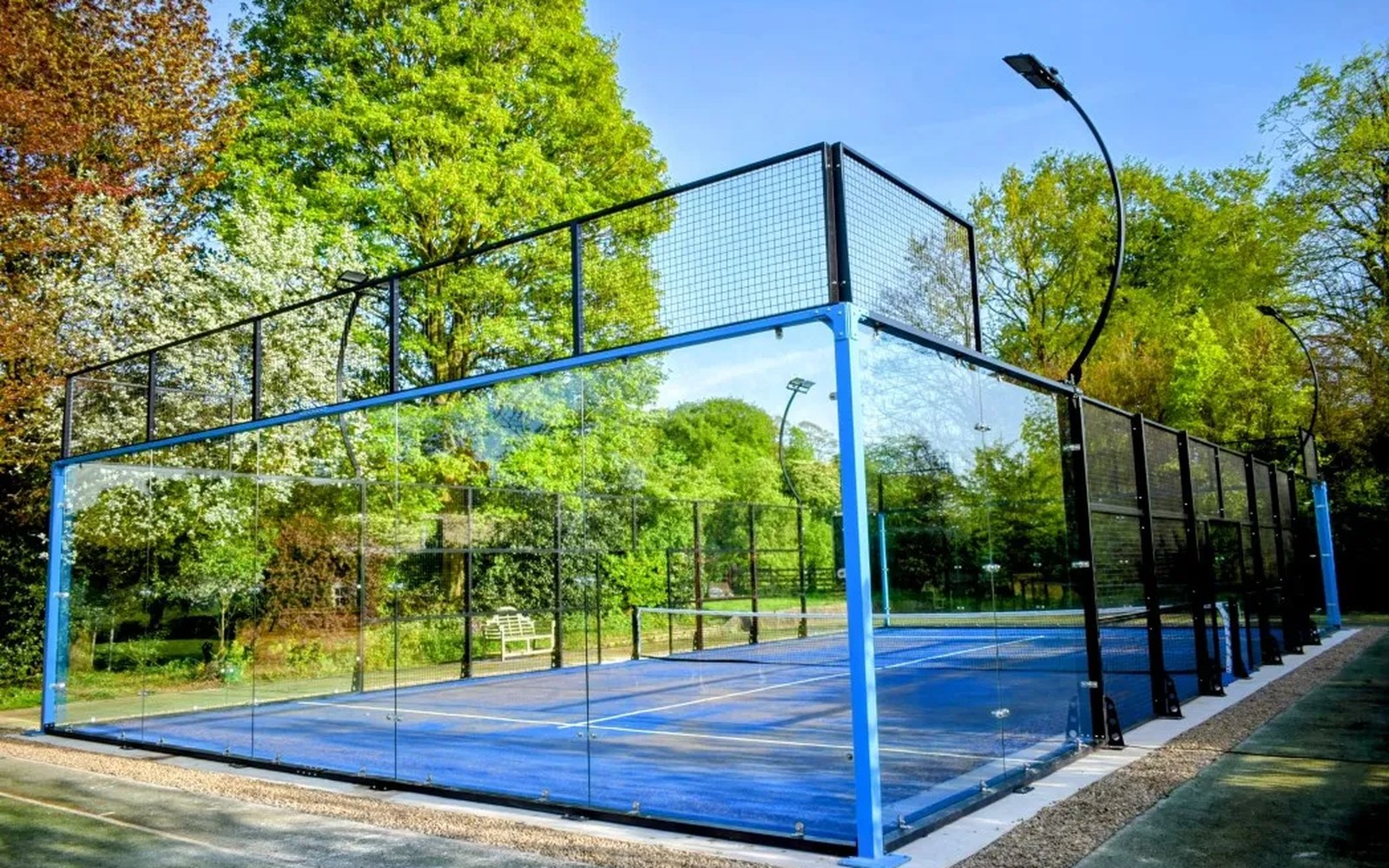 2 High Wind padel courts at Cypress Landing Community, Naples, FL
