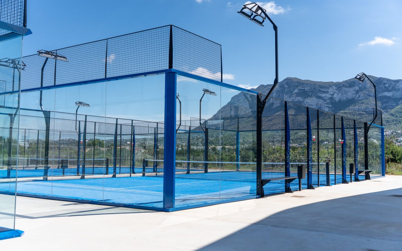 Panoramic padel courts at Palma Bay Resort & Spa